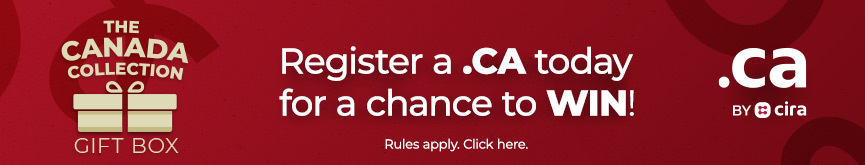 Register a .ca domain today!